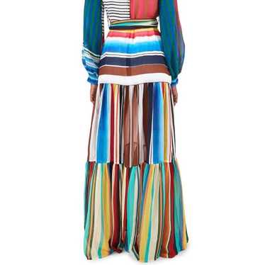 Farm Rio Thalita Striped Maxi Dress medium - image 1