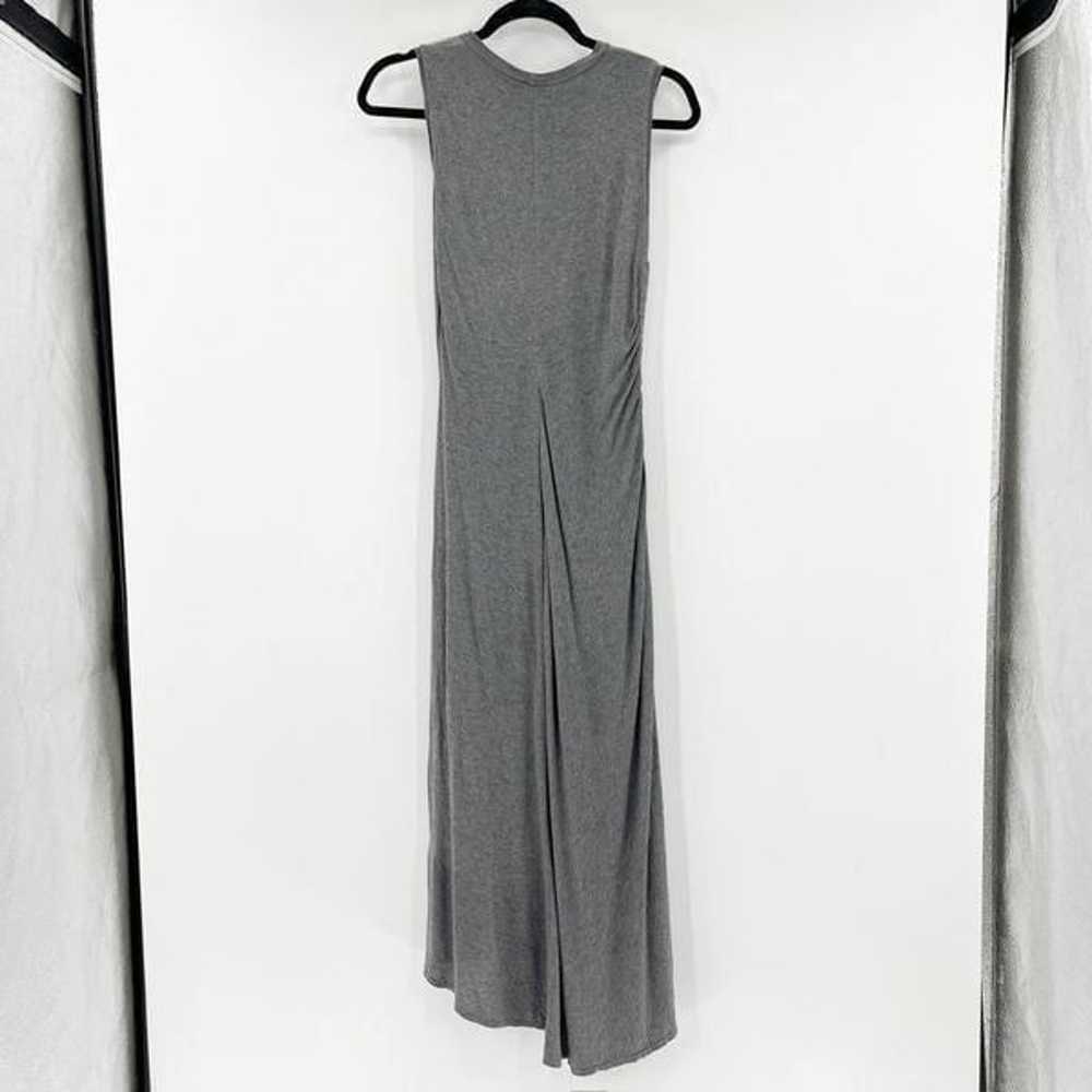 ALC Side Ruched Maxi Dress Women's Size M Gray Sl… - image 2