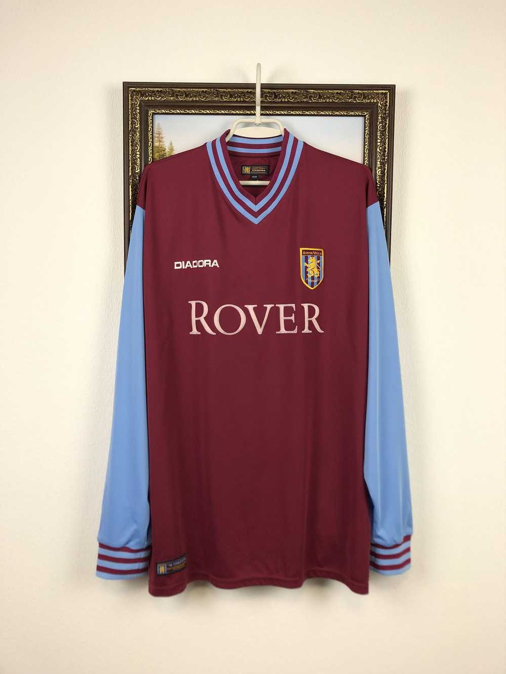 Soccer Jersey × Sportswear × Vintage Aston Villa … - image 1