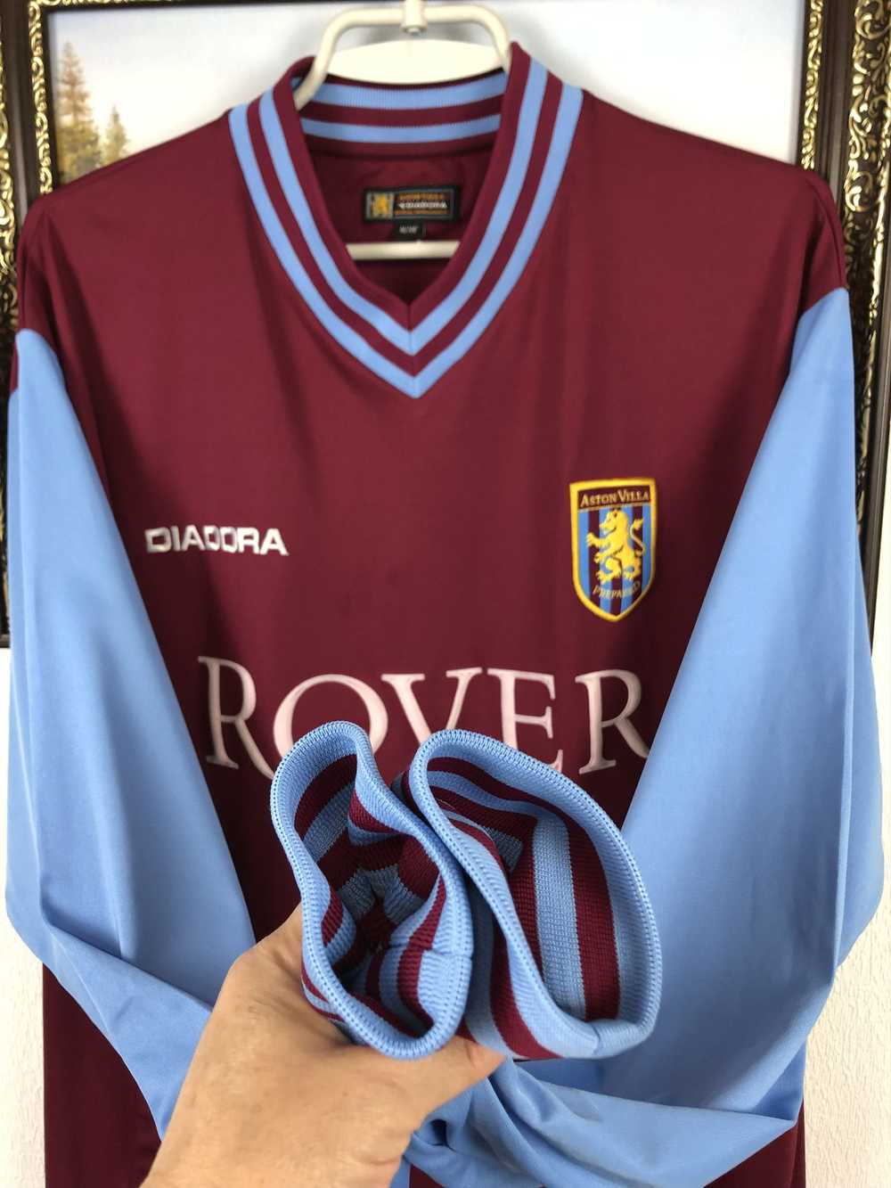Soccer Jersey × Sportswear × Vintage Aston Villa … - image 5