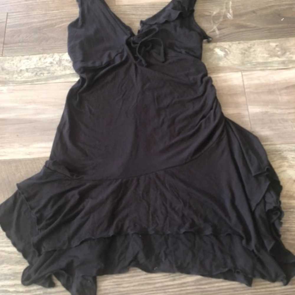 Wild fable black ruffled dress - image 2