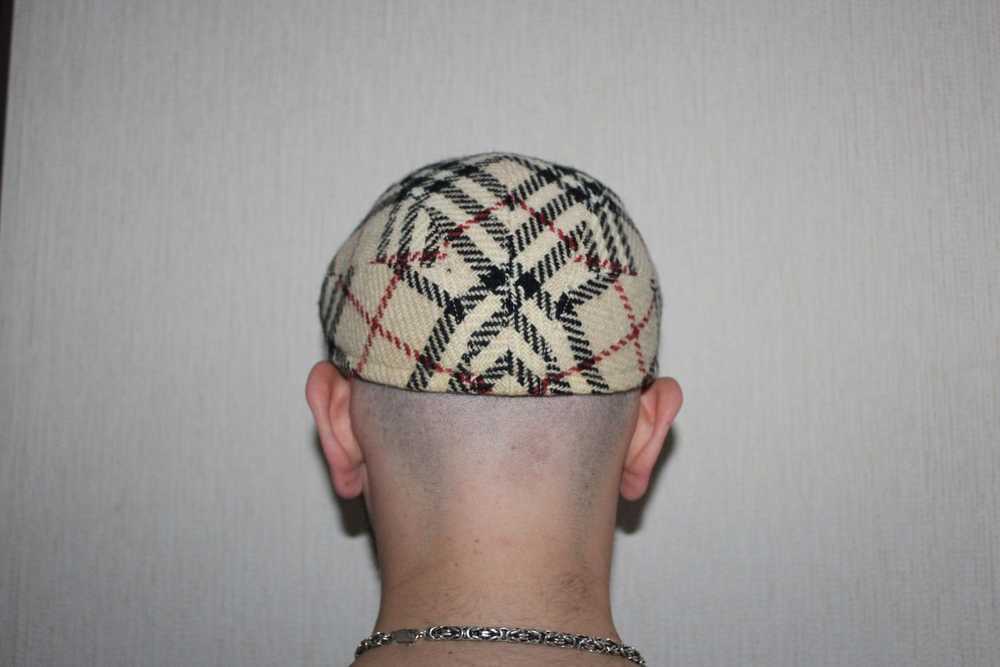 Burberry × Vintage Vintage Burberry Wool Cap Hat … - image 11