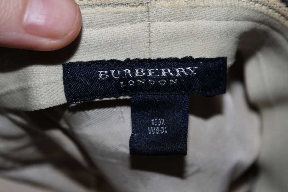 Burberry × Vintage Vintage Burberry Wool Cap Hat … - image 4