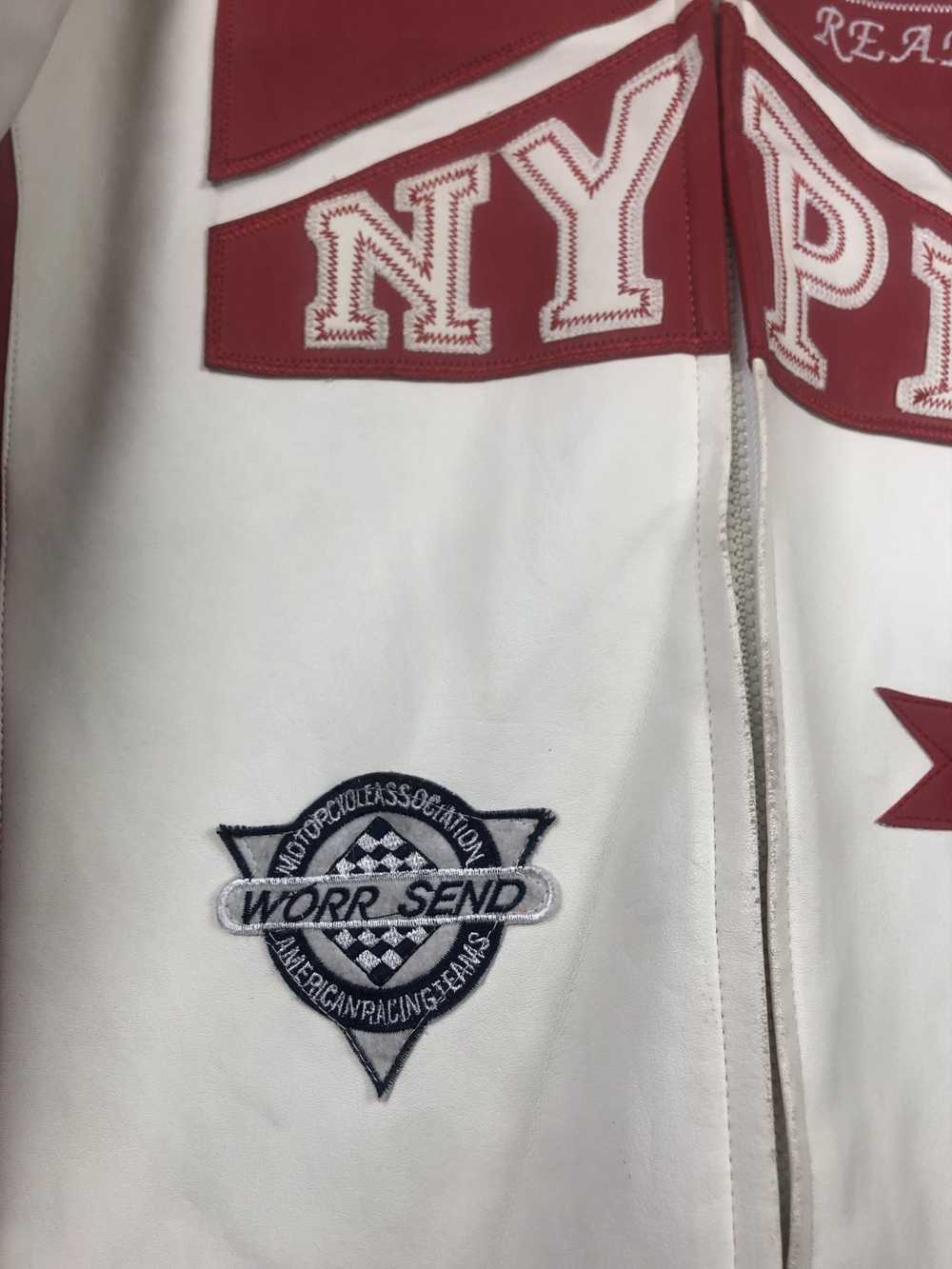 Racing × Rare × Vintage Vintage NYPD Racing Jacke… - image 8