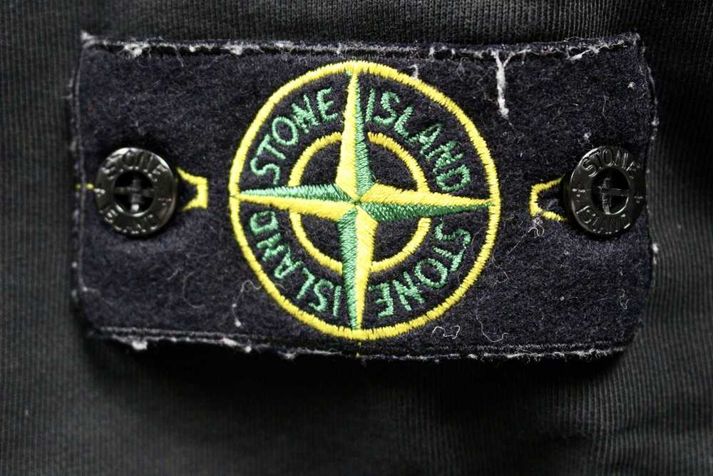 Stone Island Stone Island Cotton Fleece Black Swe… - image 2