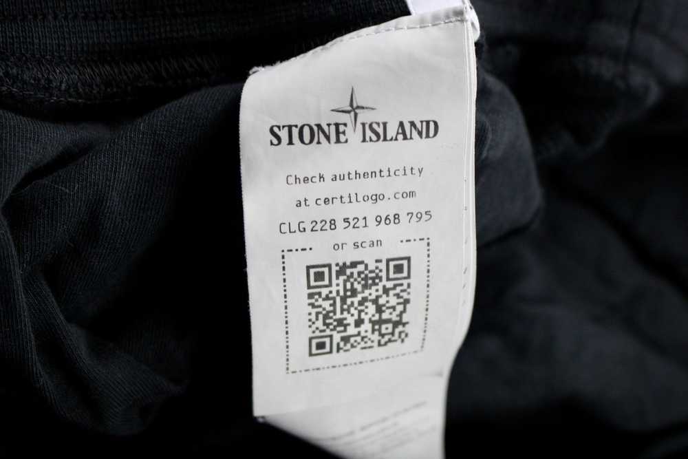 Stone Island Stone Island Cotton Fleece Black Swe… - image 9