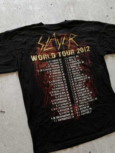 Band Tees × Rock T Shirt × Slayer 💣Vintage Slayer