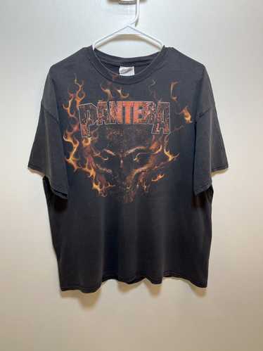 Hanes × Vintage Vintage 90’s Pantera band tee