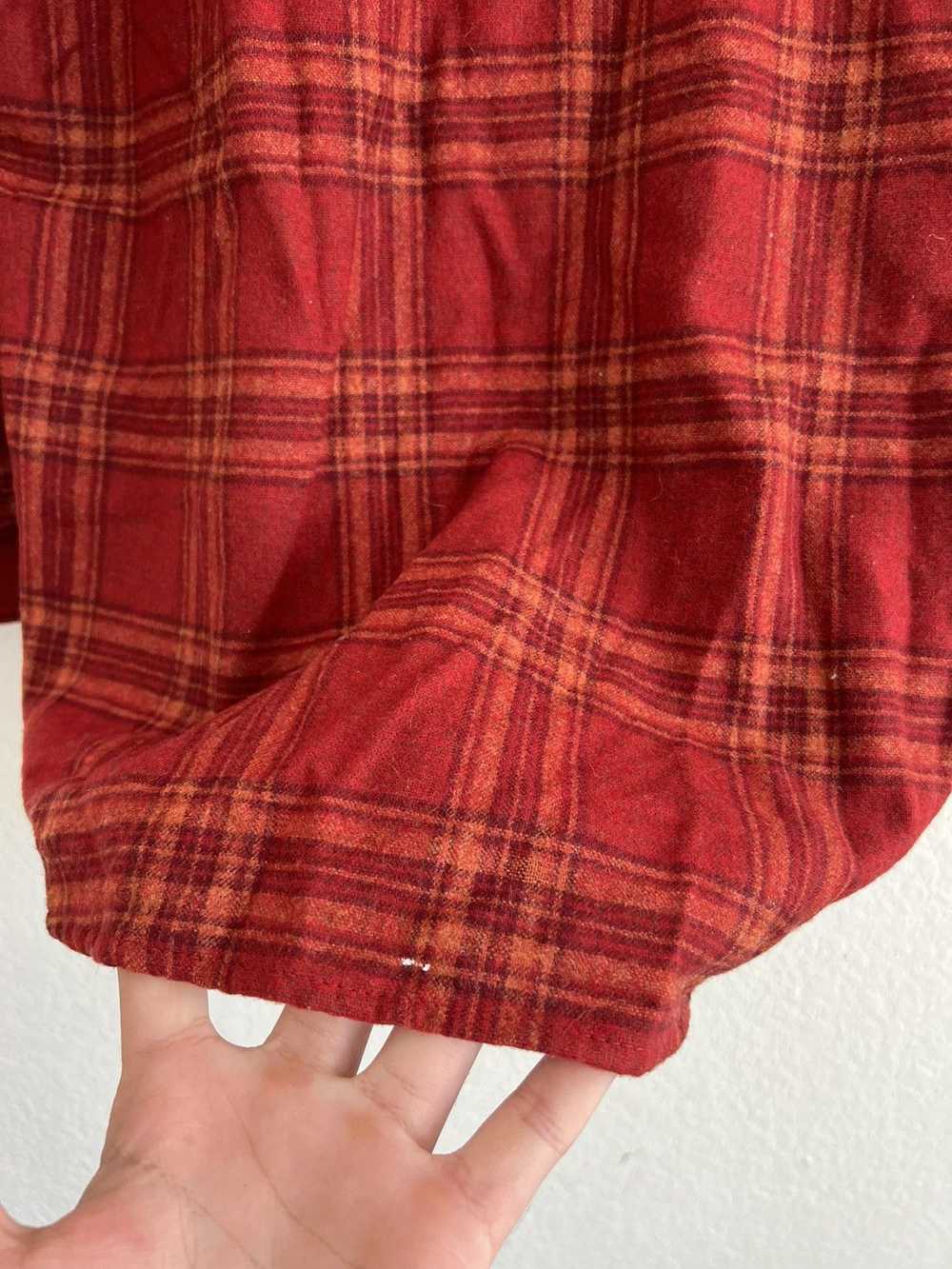 Pendleton × Vintage Red Pendleton Flannel - image 4