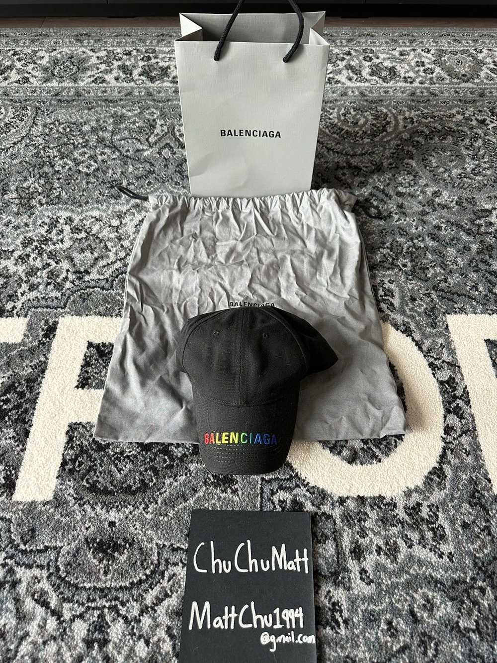 Balenciaga Balenciaga Rainbow Pride Cap - image 1