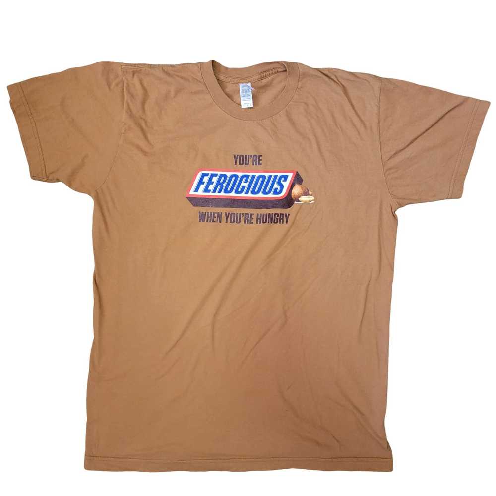 Designer Large Snicker "Ferocious" Hazelnut Crew … - image 1