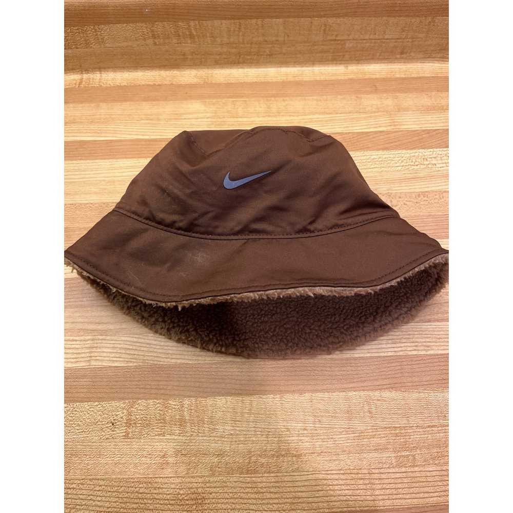 Nike Nike Sherpa Bucket Hat Brown Winter Resistan… - image 1