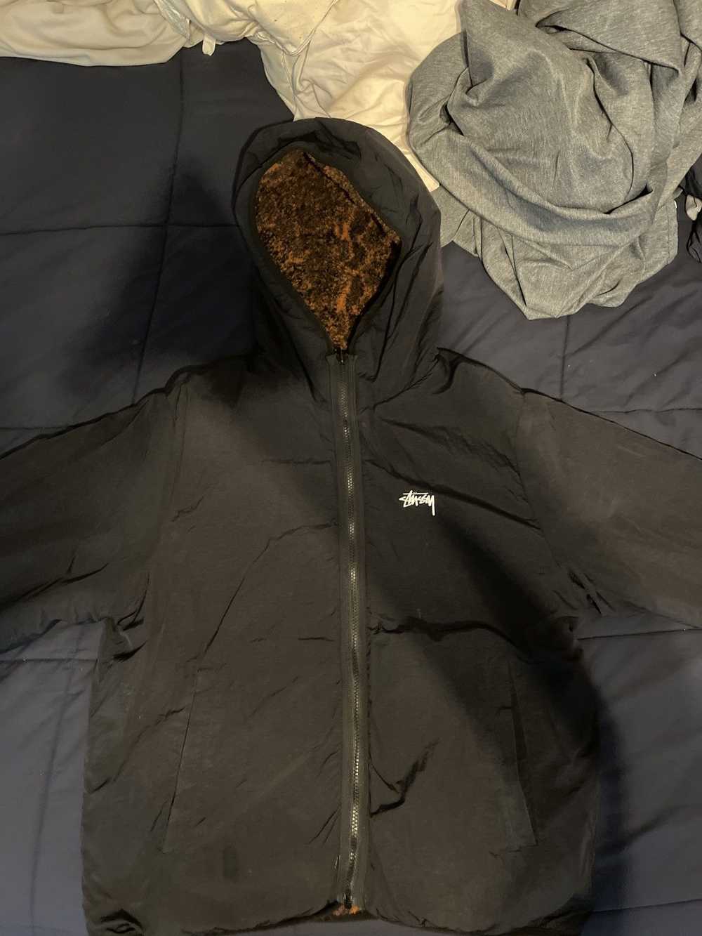 Stussy Stussy Snake Jacquard Sherpa Jacket - image 4