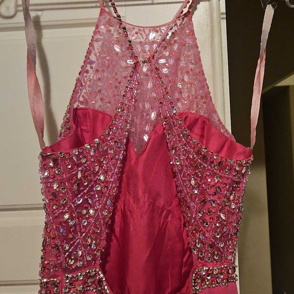 Pink Bedazzled Dress - image 3