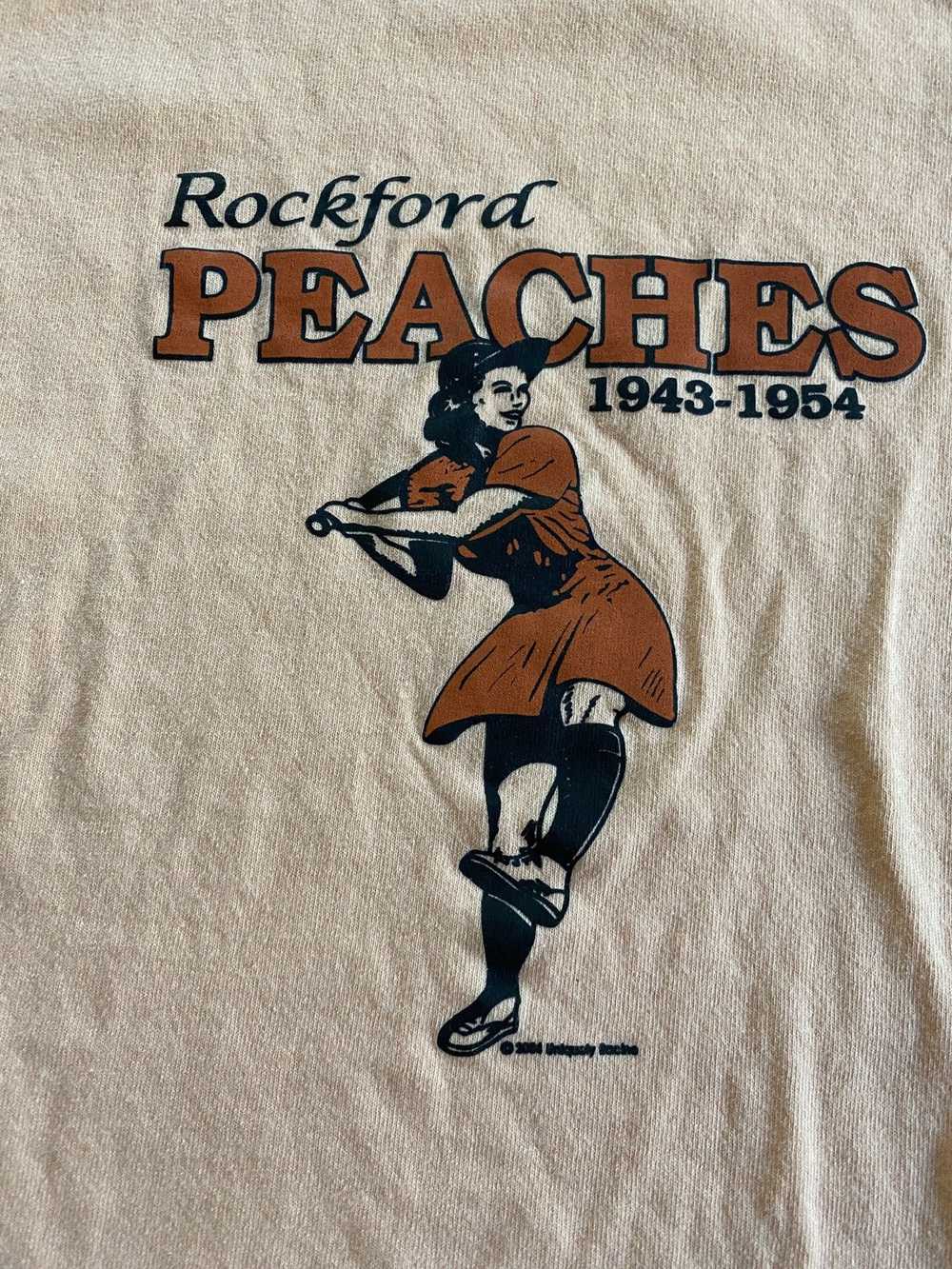 Hanes × MLB × Vintage 2004 Rockford Peaches Women… - image 2