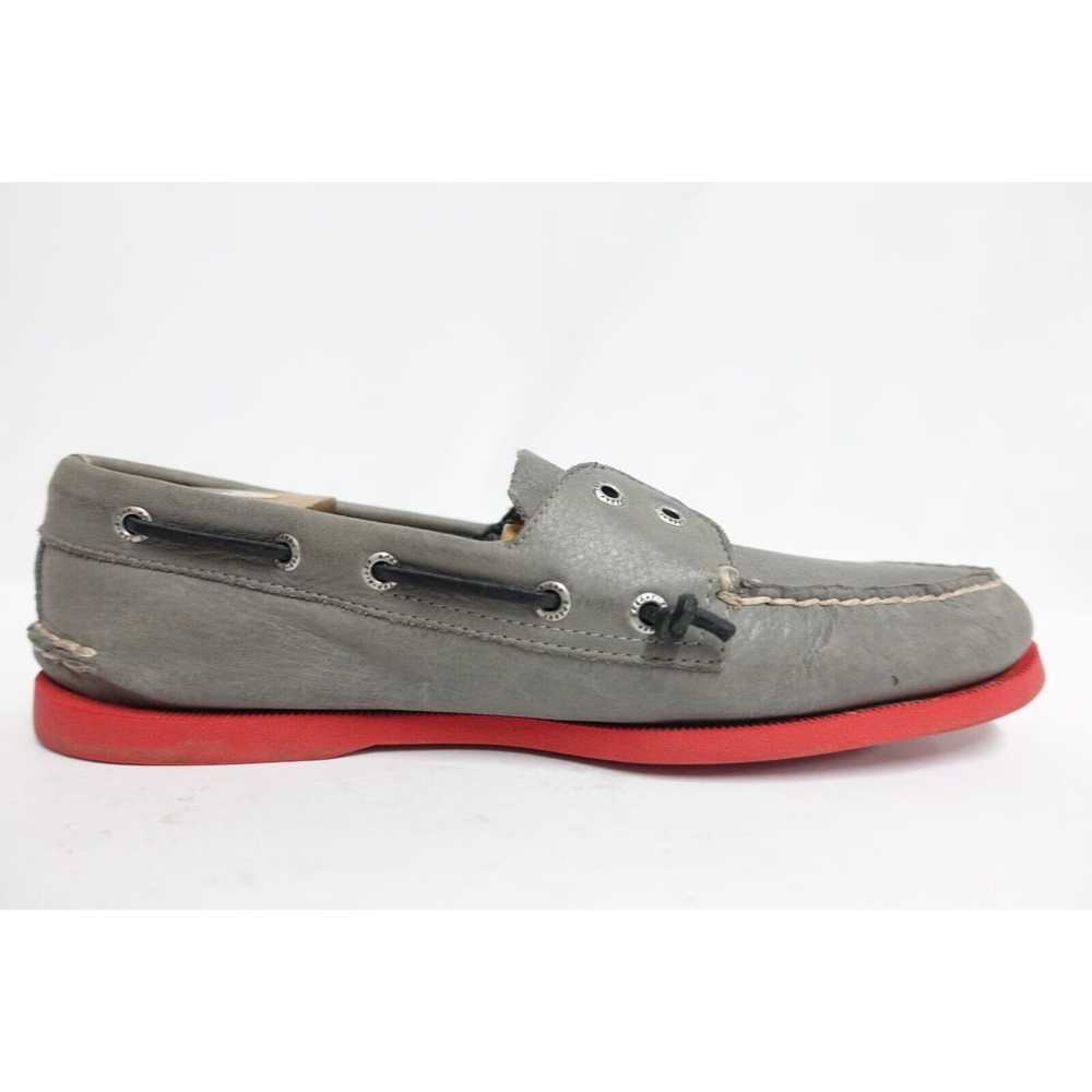 Sperry SPERRY A/O 2-Eye Laceless Grey/Red 10.5 M … - image 5