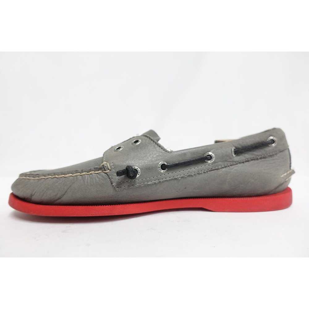Sperry SPERRY A/O 2-Eye Laceless Grey/Red 10.5 M … - image 7