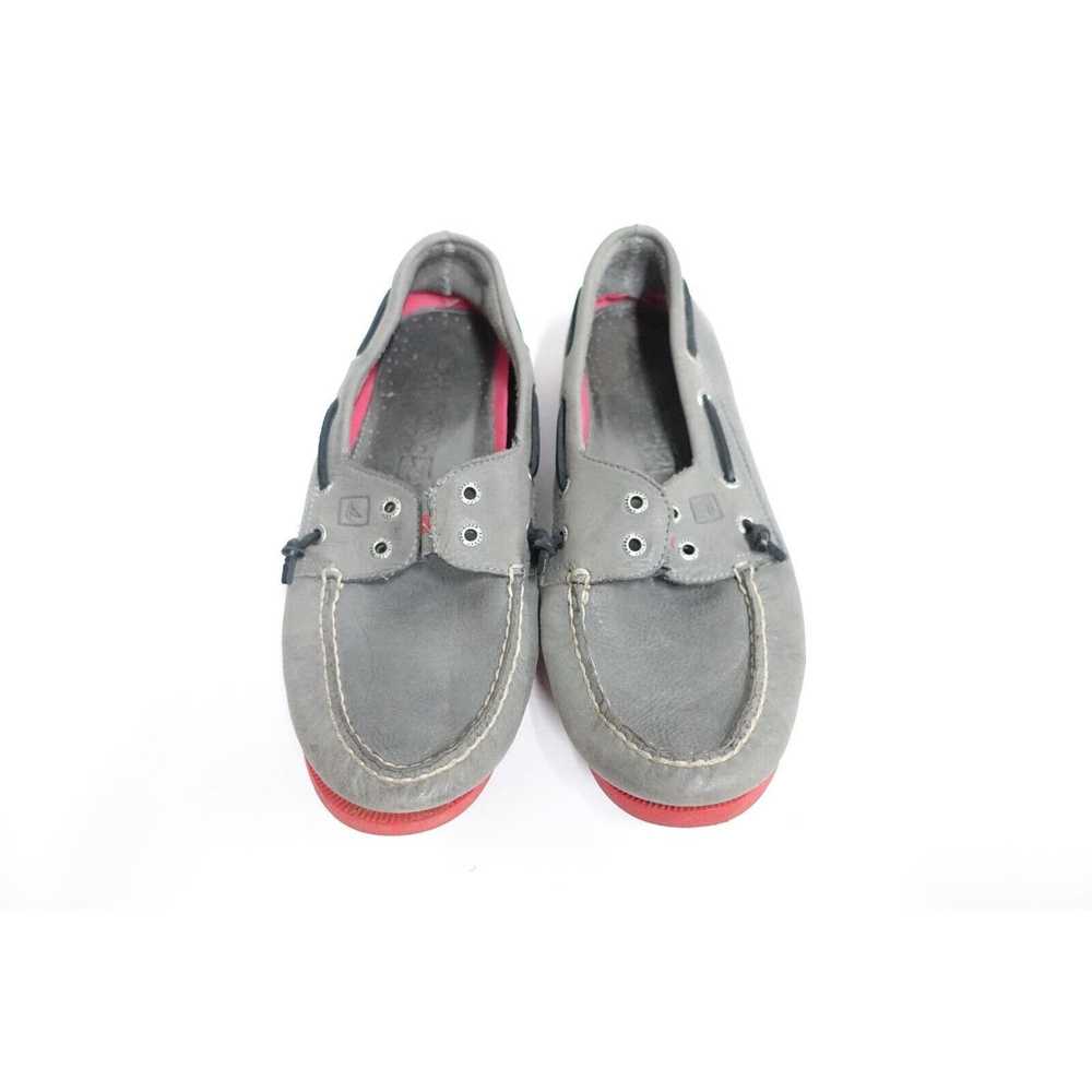 Sperry SPERRY A/O 2-Eye Laceless Grey/Red 10.5 M … - image 9