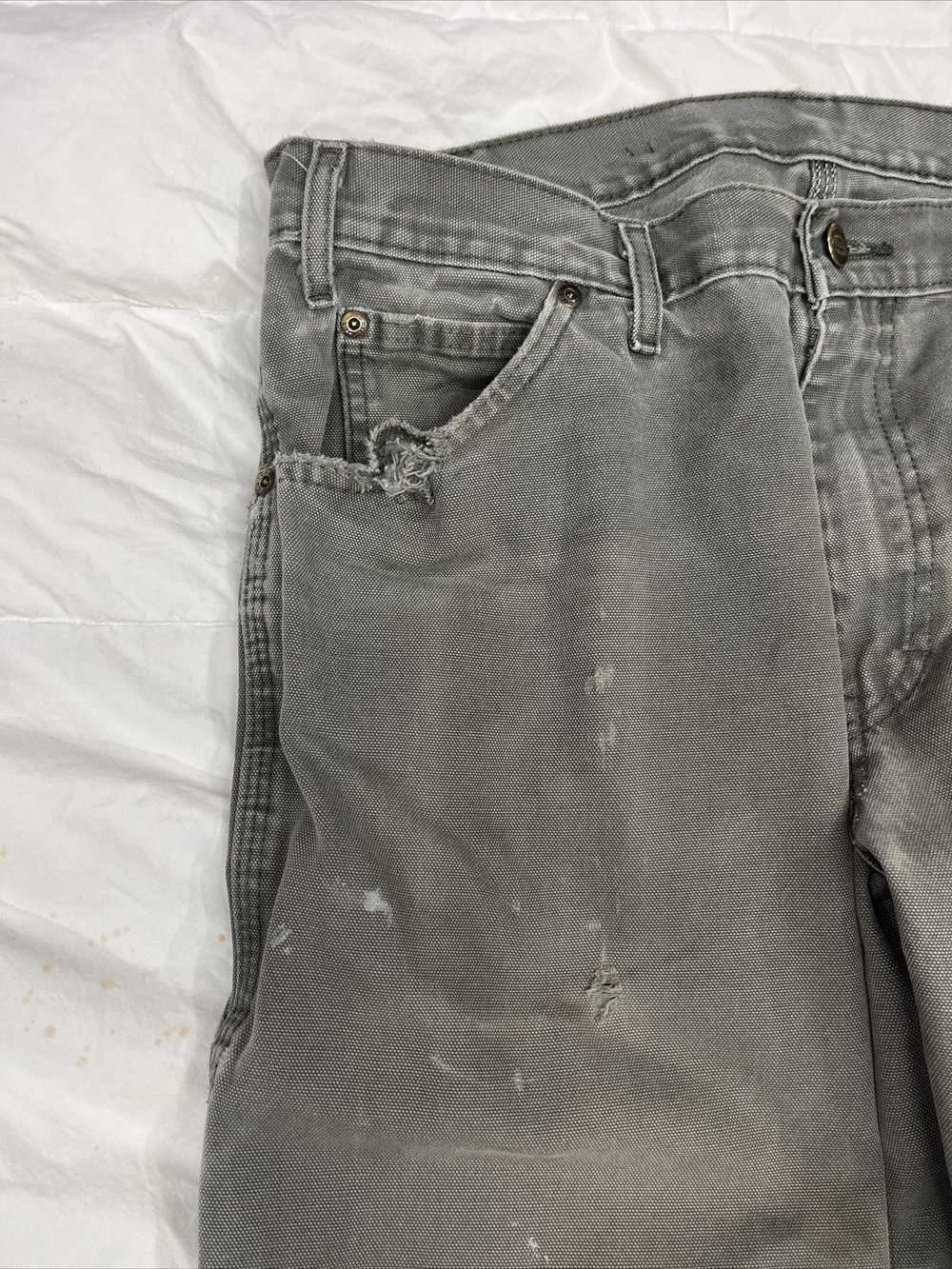 Dickies Customized Distressed Dickies Pants - image 4