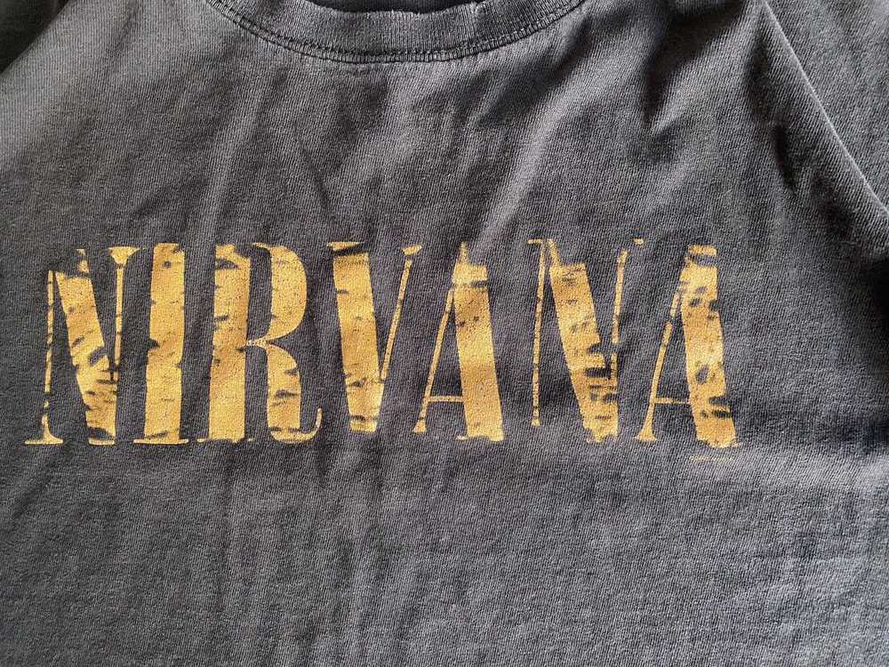 Nirvana × Streetwear × Vintage Vintage 2003 faded… - image 2