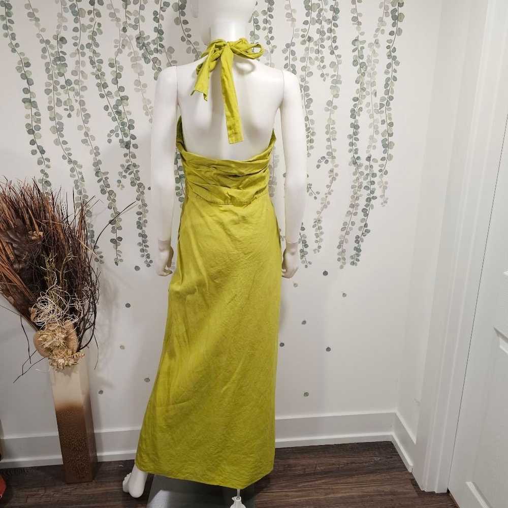 Women's Simon Miller Green Dress Size L - image 8