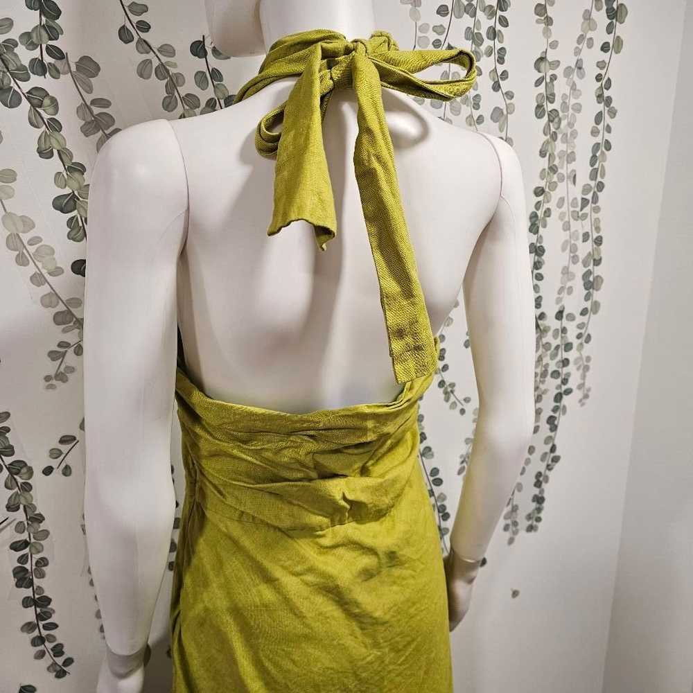 Women's Simon Miller Green Dress Size L - image 9