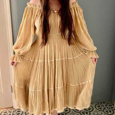 Anna Konya Vintage 70’s Hippie / Gypsy Dress