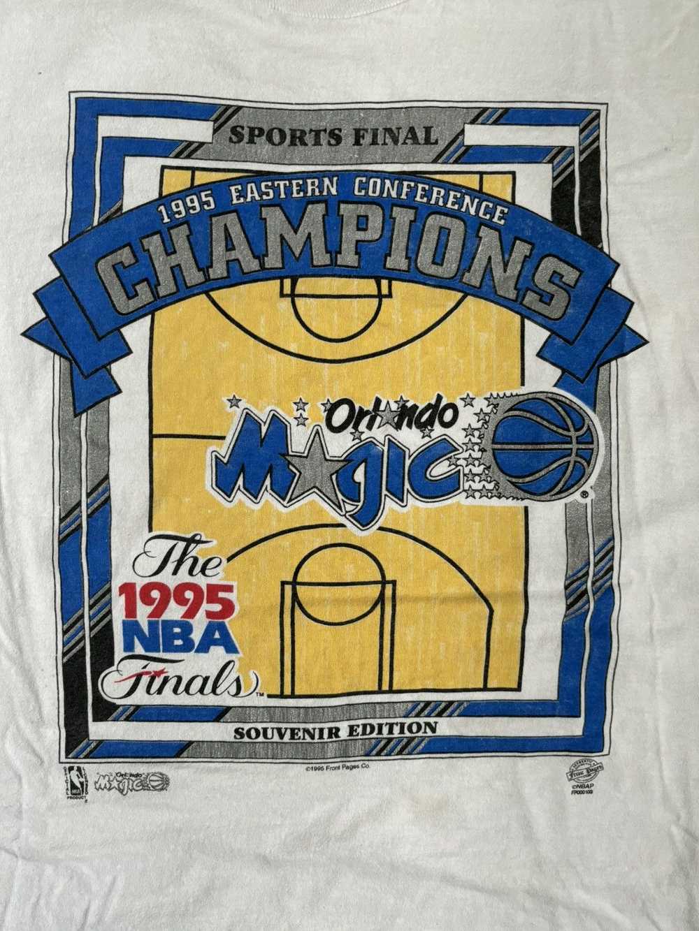 Hanes × NBA × Vintage Vintage 90s Orlando Magic T… - image 3