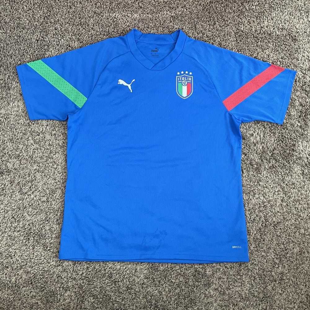 Puma × Soccer Jersey × Sportswear Puma Italy FIGC… - image 1