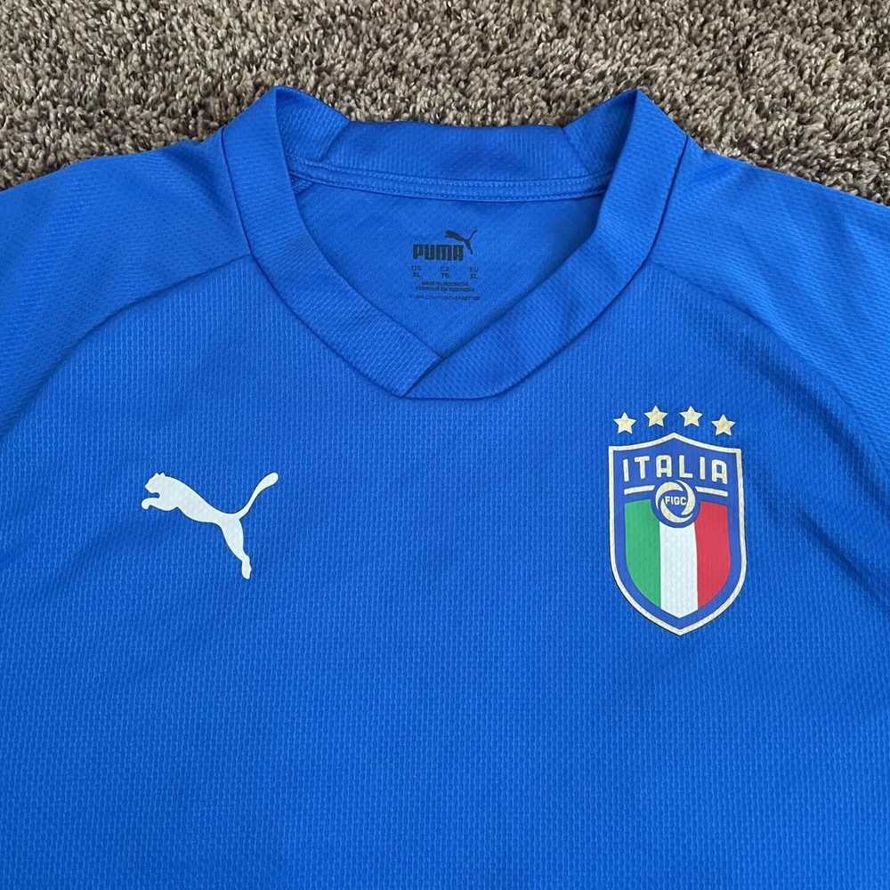 Puma × Soccer Jersey × Sportswear Puma Italy FIGC… - image 2