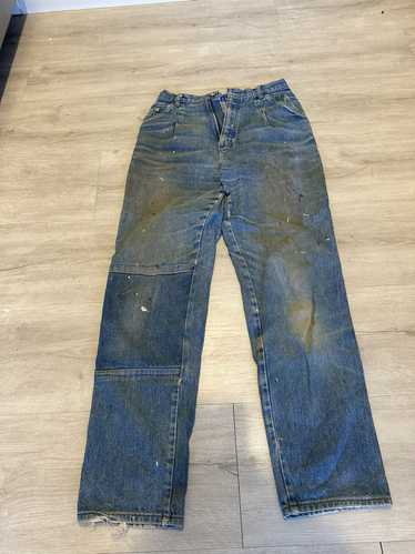 Vintage × Wrangler Vintage patched Wrangler Jeans