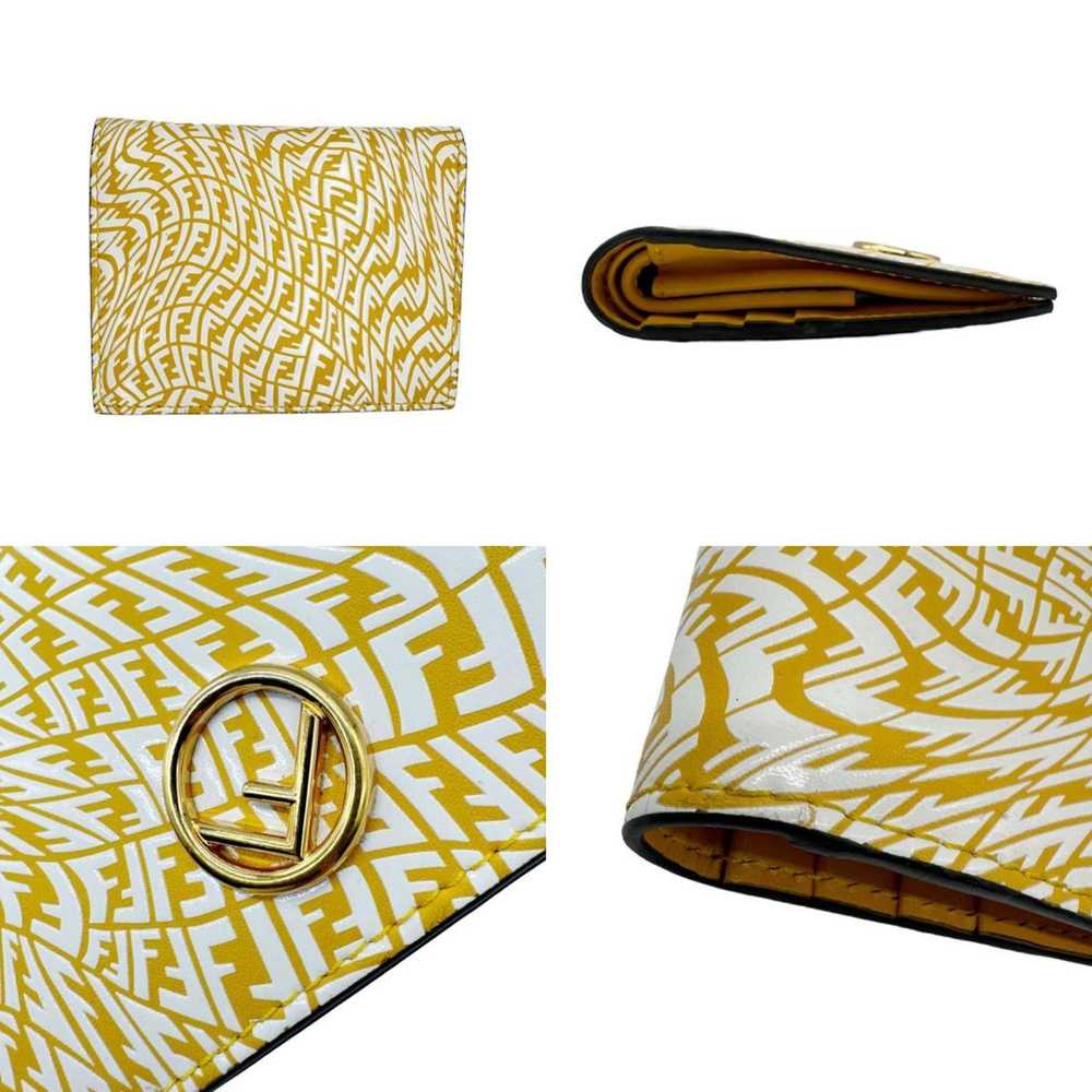 Fendi FENDI Bifold Wallet F Is Leather/Patent Lea… - image 2