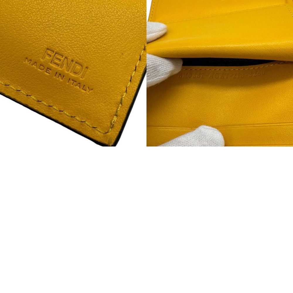 Fendi FENDI Bifold Wallet F Is Leather/Patent Lea… - image 5