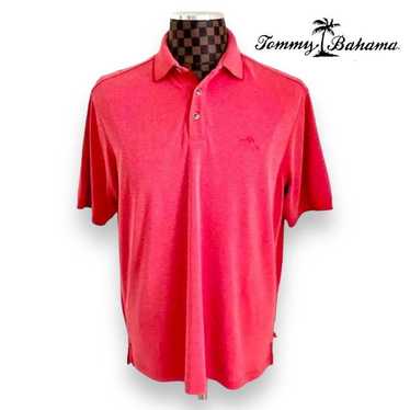 Tommy Bahama Mens Polo Shirt Large Emfielder Waff… - image 1