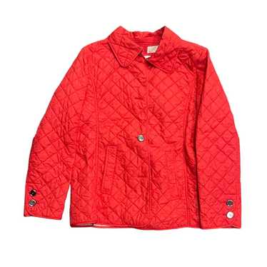 Neiman Marcus Neiman Marcus Red Quilted Jacket L