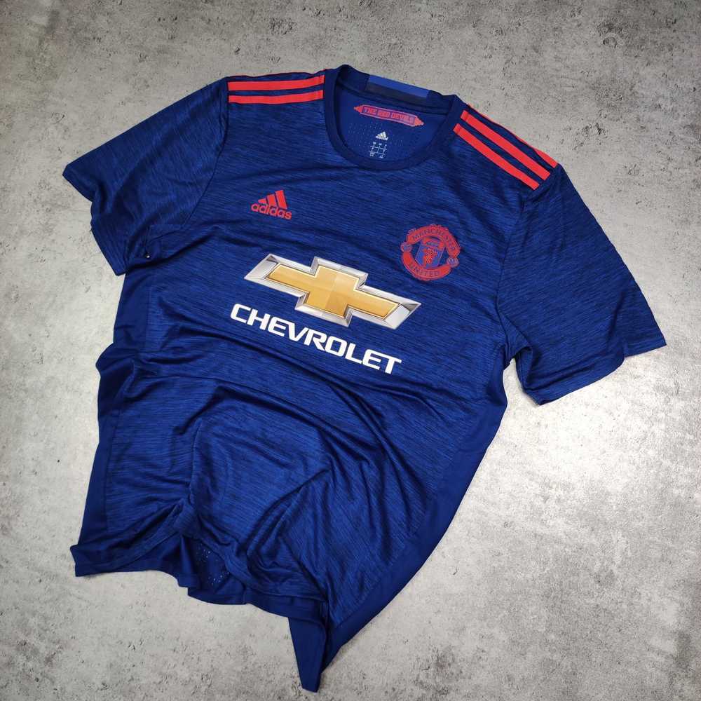 Manchester United × Rare × Soccer Jersey RARE Man… - image 2