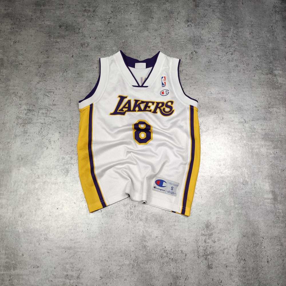 Champion × L.A. Lakers × Vintage RARE LA Lakers 8… - image 2