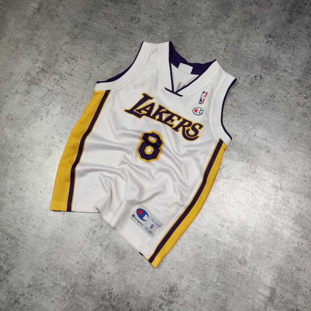 Champion × L.A. Lakers × Vintage RARE LA Lakers 8… - image 3