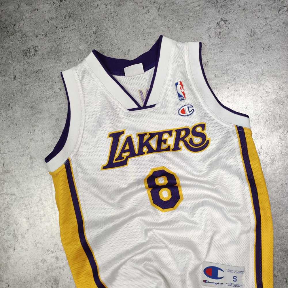 Champion × L.A. Lakers × Vintage RARE LA Lakers 8… - image 4