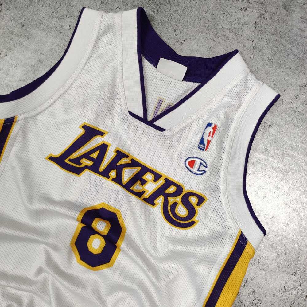 Champion × L.A. Lakers × Vintage RARE LA Lakers 8… - image 5