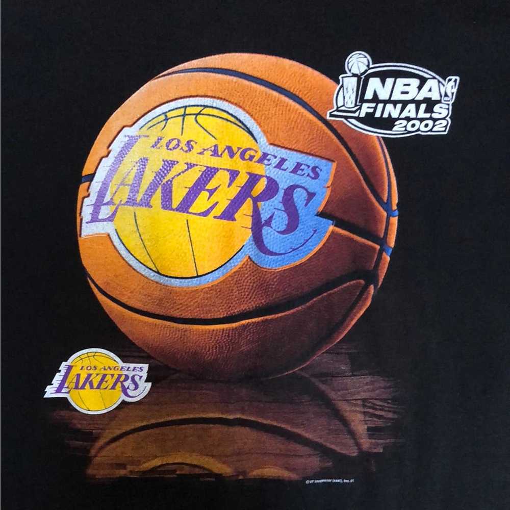 NBA Vintage 2002 Los Angeles Lakers NBA Finals Sh… - image 4