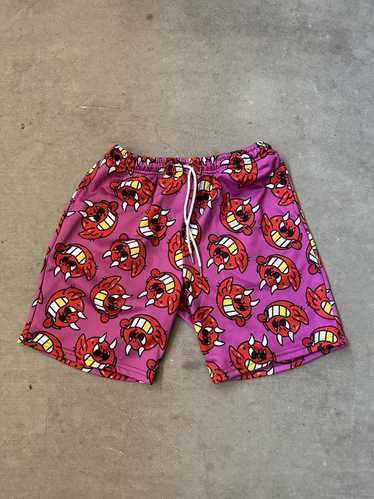 Ransom Clothing Ransom Clothing Pink Devil Shorts… - image 1
