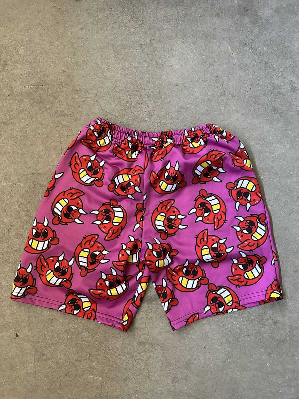 Ransom Clothing Ransom Clothing Pink Devil Shorts… - image 2