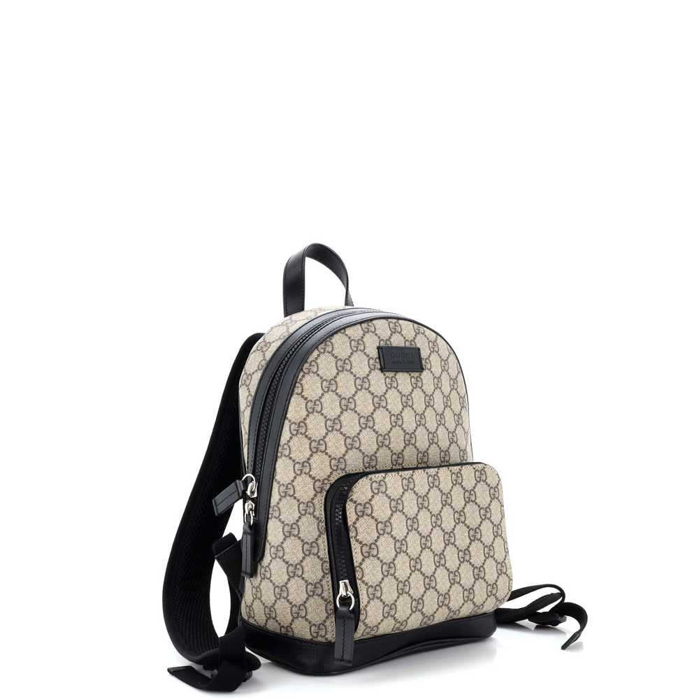 GUCCI Zip Pocket Backpack GG Coated Canvas Small - image 2