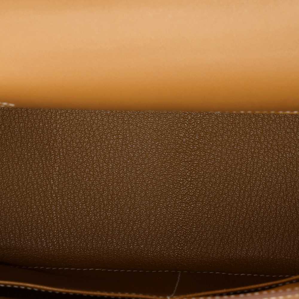 Hermes Kelly Handbag Gold Madame with Palladium H… - image 6