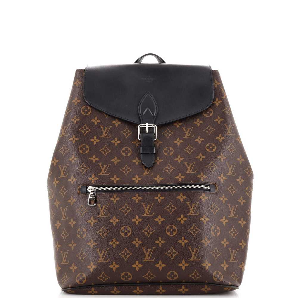 Louis Vuitton Palk Backpack Macassar Monogram Can… - image 1