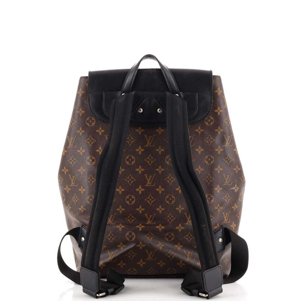 Louis Vuitton Palk Backpack Macassar Monogram Can… - image 3