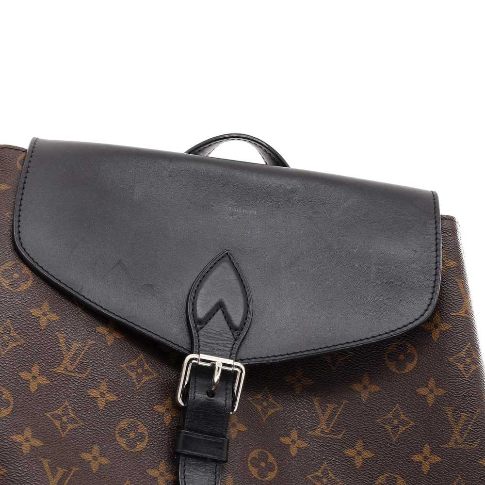 Louis Vuitton Palk Backpack Macassar Monogram Can… - image 6