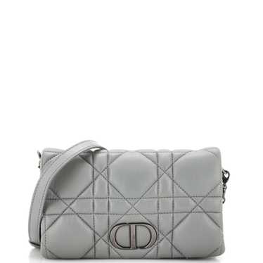 Christian Dior Caro Flap Pouch with Chain Macrocan