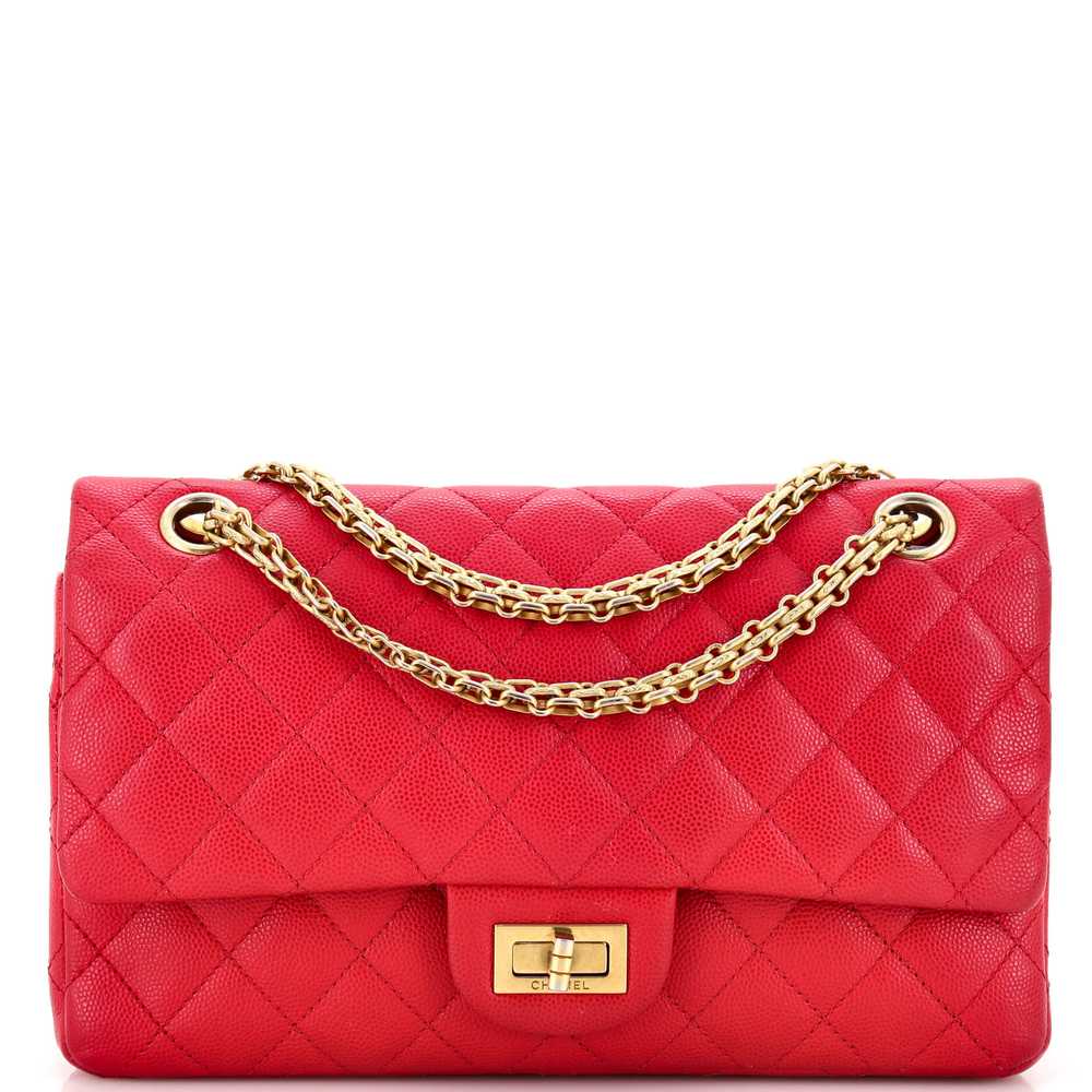 CHANEL Reissue 2.55 Flap Bag Quilted Caviar 225 - image 1